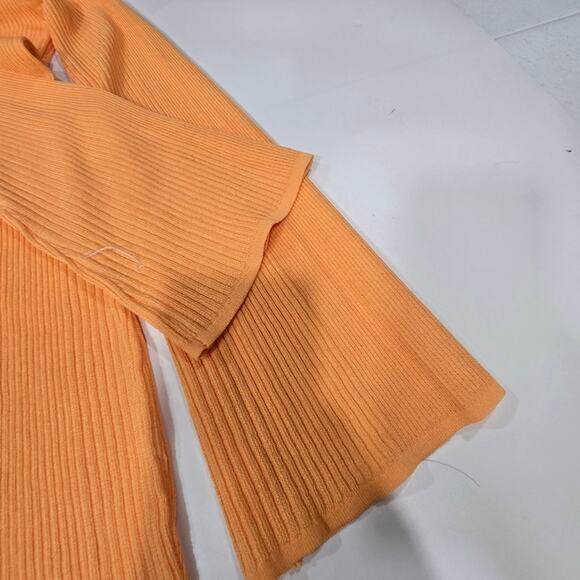 SER.O.YA Tallulah Midi Dress in Papaya - Picture 6 of 12